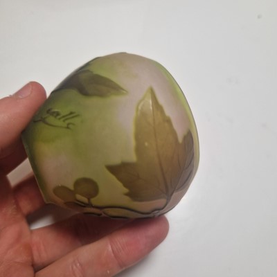 Lot 63 - Émile Gallé (French, 1846-1904)