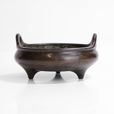 Lot 127 - A Chinese bronze incense burner