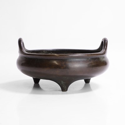 Lot 127 - A Chinese bronze incense burner