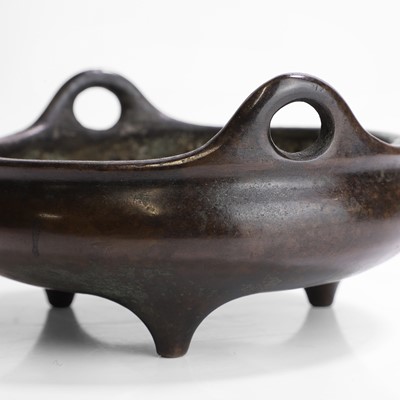 Lot 127 - A Chinese bronze incense burner