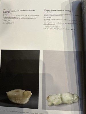 Lot 113 - A Chinese jade water pot
