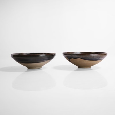 Lot 16 - Two large Chinese Jian ware bowls