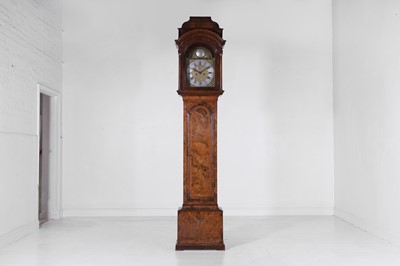 Lot 159 - A George I walnut longcase clock