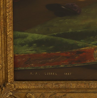 Lot 151 - Adolphe Alexandre Lesrel (French, 1839-1929)