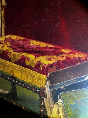 Lot 151 - Adolphe Alexandre Lesrel (French, 1839-1929)