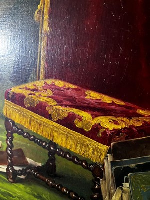 Lot 151 - Adolphe Alexandre Lesrel (French, 1839-1929)