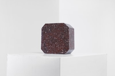 Lot 290 - A polished imperial porphyry fragment