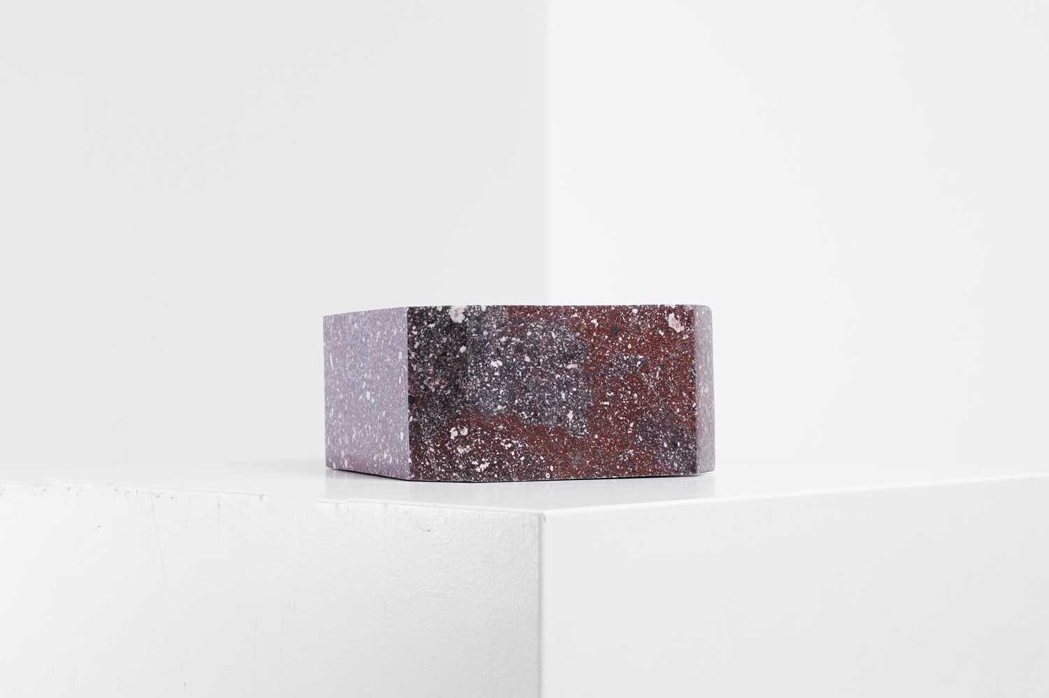 Lot 290 - A polished imperial porphyry fragment