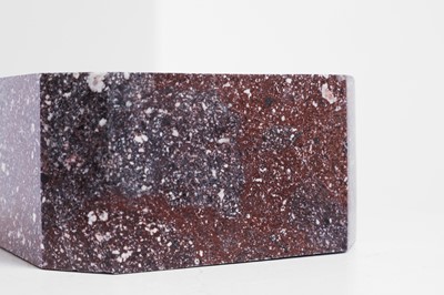 Lot 290 - A polished imperial porphyry fragment