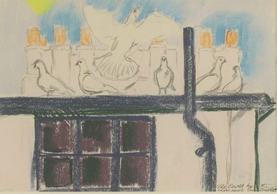 Lot 127 - John Bratby RA (1928-1992)