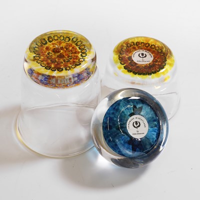 Lot 42 - A group of John Deacons glass items