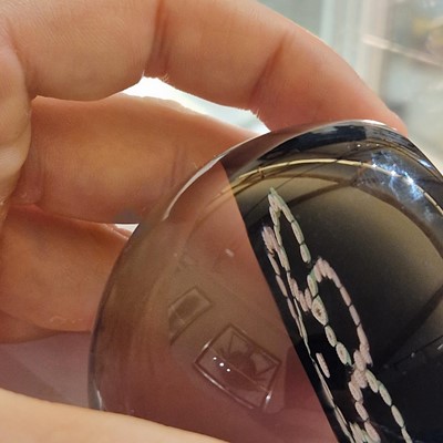 Lot 41 - A group of three glass paperweights