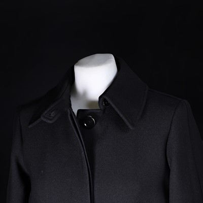 Lot 1373 - A Louis Vuitton black overcoat
