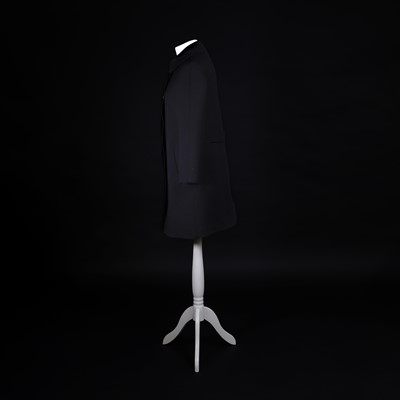 Lot 1373 - A Louis Vuitton black overcoat