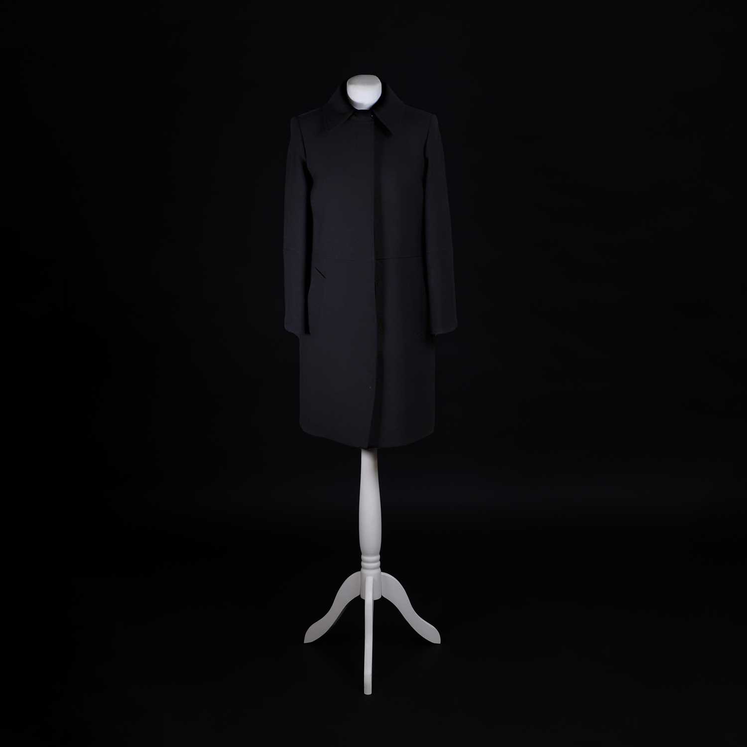 Lot 1373 - A Louis Vuitton black overcoat