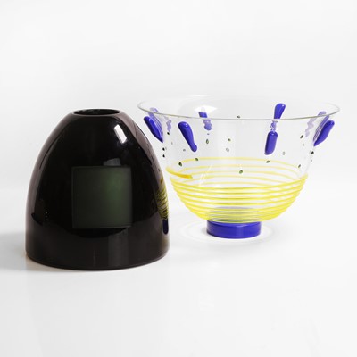 Lot 190 - Two Salviati glass items