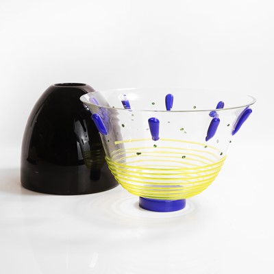 Lot 190 - Two Salviati glass items