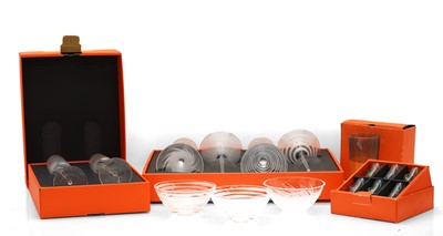 Lot 151 - A collection of Salviati glass tableware