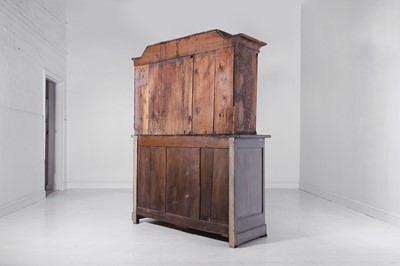 Lot 292 - A painted pine cupboard