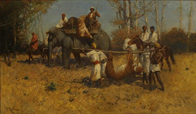 Lot 251 - Franz Alekseevic Roubaud (Russian-German, 1856-1928)
