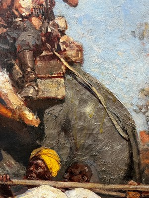 Lot 251 - Franz Alekseevic Roubaud (Russian-German, 1856-1928)