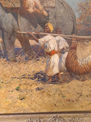 Lot 251 - Franz Alekseevic Roubaud (Russian-German, 1856-1928)