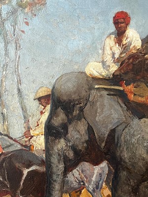 Lot 251 - Franz Alekseevic Roubaud (Russian-German, 1856-1928)