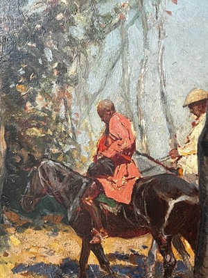 Lot 251 - Franz Alekseevic Roubaud (Russian-German, 1856-1928)