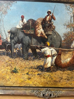 Lot 251 - Franz Alekseevic Roubaud (Russian-German, 1856-1928)