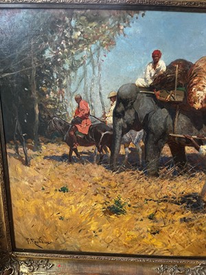 Lot 251 - Franz Alekseevic Roubaud (Russian-German, 1856-1928)