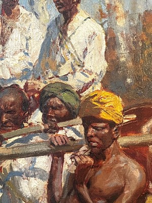 Lot 251 - Franz Alekseevic Roubaud (Russian-German, 1856-1928)