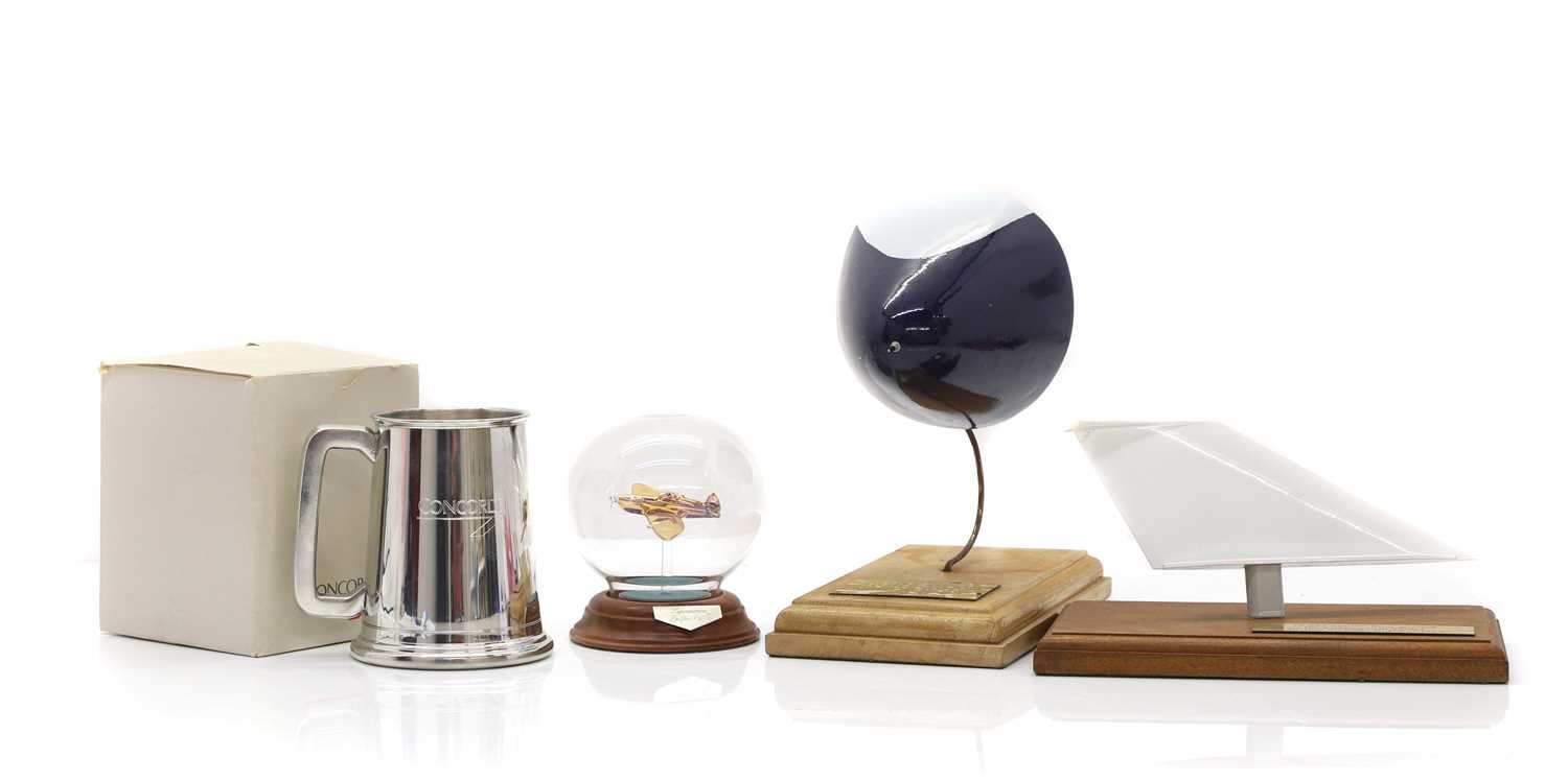 Lot 302 - A collection of items relating to Concorde