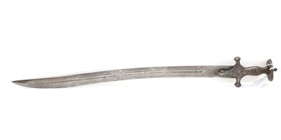 Lot 383 - A Talwar sword