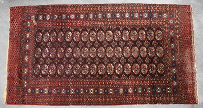 Lot 423 - A fine Tekke wool carpet