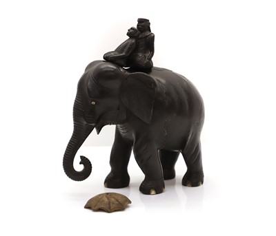 Lot 316 - An Indian elephant and riders