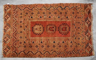 Lot 428 - A Persian flatweave rug