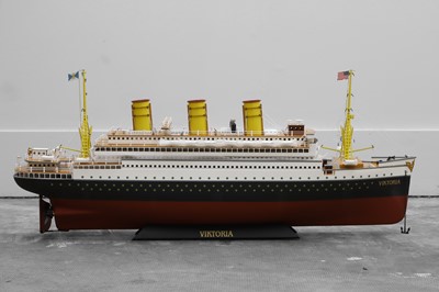 Lot 380 - Märklin 16150 Passenger Steamer 'Viktoria' Ship Floatable For Graupner