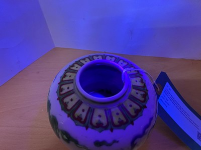 Lot 53 - A Chinese doucai porcelain jar