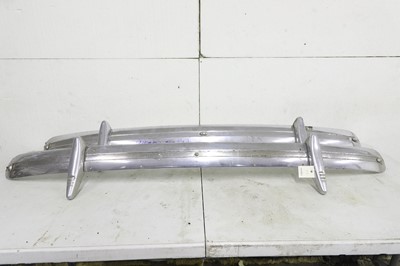 Lot 110 - A pair of pre-war Chevrolet chrome bumpers
