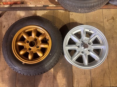 Lot 126 - A Volvo 'Amazon Minilite' 15in alloy wheel