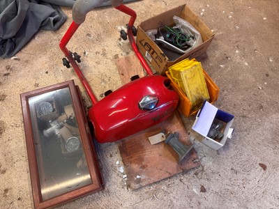 Lot 132 - A Norton Commando fuel tank