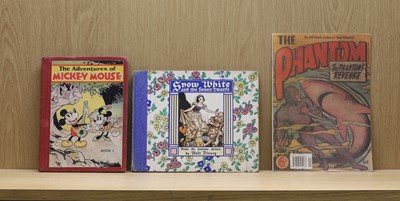 Lot 249 - Walt Disney (Large collection, including): Mickey Mouse story book.