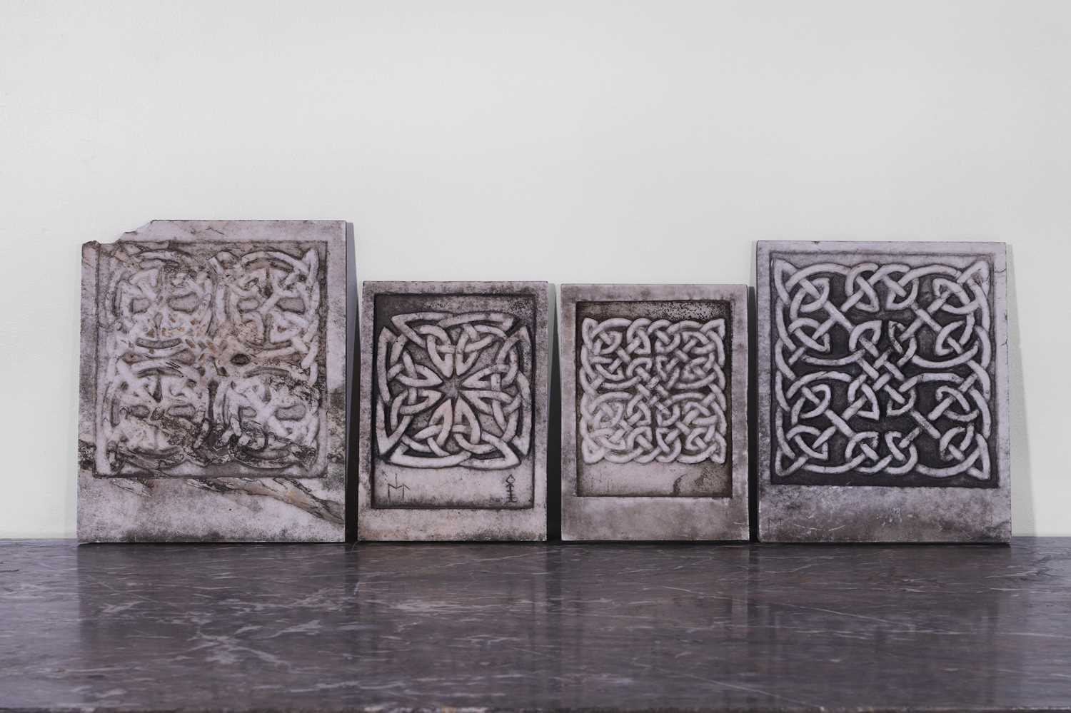 Lot 263 - Three marble panels