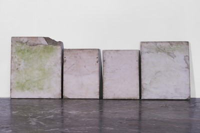 Lot 263 - Three marble panels