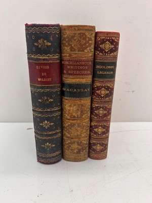 Lot 448 - A collection of 19 leather bindings
