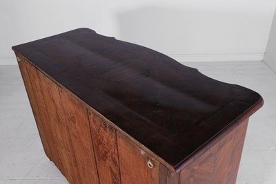 Lot 271 - A walnut and cedar commode