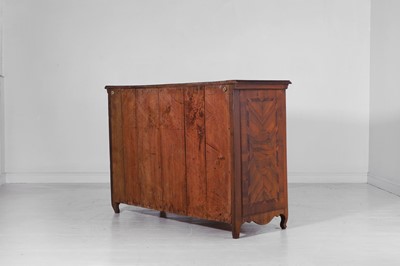 Lot 271 - A walnut and cedar commode