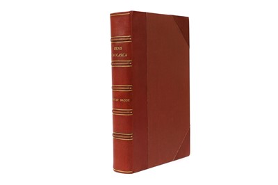 Lot 93 - Radde, Dr. Gustav: Ornis Caucasica Die Vogelwelt des Kaukasus systematisch
