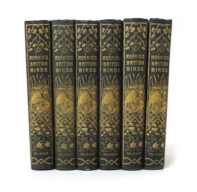 Lot 74 - MORRIS, Rev. F. O: A History of British Birds, in 6 Vols.