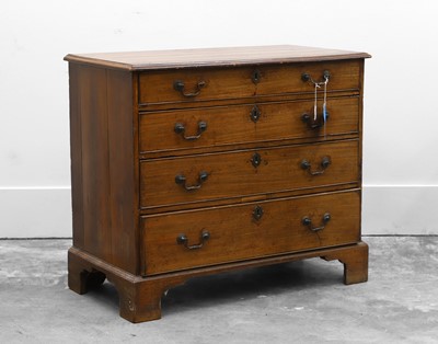 Lot 509 - A George III mahogany chest